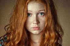 hair red eyes green curly redhead freckles olga long girl color beautiful tumblr rousse bonjour la shades promises dead left