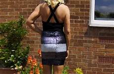 heels fishnet widow pesch wows miniskirts chooses
