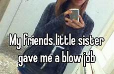 sister little blow job friends gave whisper