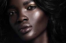 dark skin model skinned brown women aamito lagum models beauty beautiful schwarze magazine dunkle schönheiten vol nere tumblr gold whynotmodels