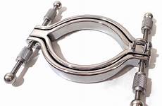 labia stretching toy clamp pussy stainless steel