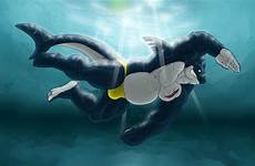 shark infested waters deviantart anthro