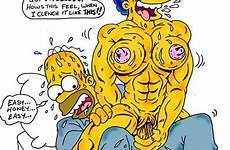 simpsons female marge simpson sex nev nude muscles nipples artist front rule respond edit