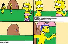 simpsons comic deviantart changes