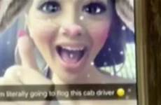 snapchat taxi teenager brisbane rant driver lost captions added she also video dudley tamika supplied source obscene captures