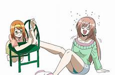 tickled sakura deviantart anime feet manga