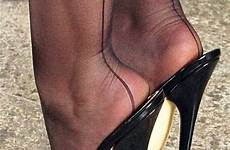 mules stiletto pantyhose talons hauts schuhe extravagante stilettos shoes bas wedge heeled