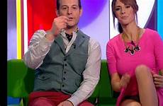 tv knickers jones alex flashes host wardrobe live malfunction attractive