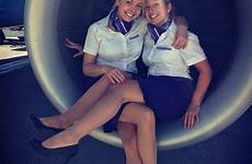 flight air attendant attendants airline stewardesses sexy crew cabin legs uniforms airlines style choose board pantyhose girl pegasus airport