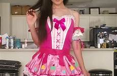 kawaii cute little sissies tumblr crossdressing girly sissy sexy femme fembois tenues fille mignonne mode rose maid