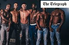men male chocolate group full monty only