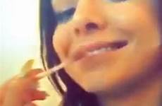 snapchat sucking kendall tongue jenner sucks her kylie sister mouth young slips off oh xxgifs grils santa old year having