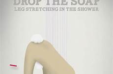 shower soap stretching workouts drop stretches workout mini leg nano choose board floor