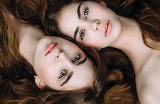 wallpaper twins women looking sisters two model portrait brunette face hd viewer wallhere