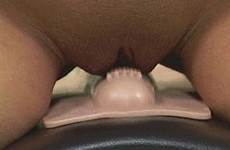 vibrating pussy her gif tries cutie part pussie