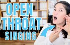 throat open sing