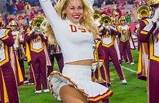 usc cheerleaders cheerleader oregon pom trojans skirts cheerleading lesbian cheer kissing flic