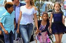 heidi klum children her topless mother maxim family henry leni pictured shot archive look mom eight who she mail daily