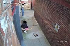 cctv urinating urinate dismayed doorways alleyway phillip frequent