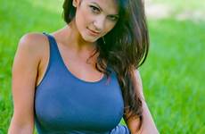 denise milani hot sexy jeans latest cute actress hd top blue xxx photoshoot wallpaper park dress very break after click