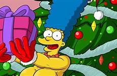 marge simpson hot christmas