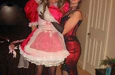 display sissies prissy maids mistress frilly petticoat lie lora auntie abby tavle velg