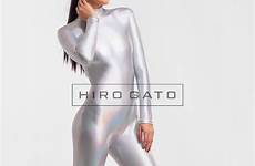 spandex catsuit lycra zentai hologram bodysuit hologramm ganzanzug gato hiro hirogato