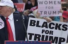 trump blacks donald latest con did racism everybody he women scroll down videos
