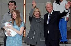 clinton hillary bill chelsea clintons daughter her husband son baby running he says william right law marc mezvinsky legacy against