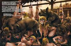 pigs pig bestiality asanagi bestiary monster guro bondage fatalpulse rape pregnant demon penetration hentai gurochan clones zoophilia impregnation rule34 demonic