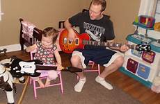 play daddy guitar her nield family morning his so