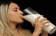 milk drinking glass woman survive just large happen would people