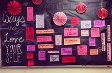 bulletin chalkboard counselor blurmark into murales bulletins resident