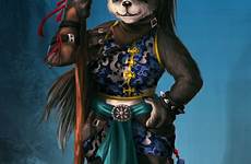 pandaren warcraft wow artstation cdnb