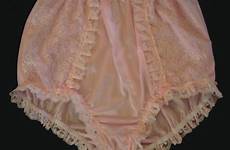 panties sissy pink lace high ebay saved vintage au lingerie handmade waist granny choose board