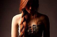 redhead braids long ginger