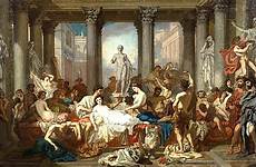 roman orgy decadence romains couture thomas les la romans sex painting party empire work history toga age people find then