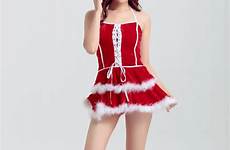 santa sexy costume claus women cosplay outfits dress costumes carnival fancy stage halloween party special