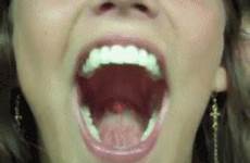 girl gif her tongue swallows gifs she animated gifbin