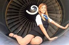 attendant crew airline stewardess thetightskirtspage air
