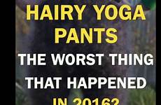 yoga hairy pants
