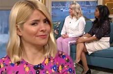 holly willoughby morning mums after slip faced tongue red cringes mirror interview during itv bristol bristolpost maker
