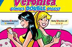 betty veronica comics digest double archie comic august solicitations original pop covers archiecomics