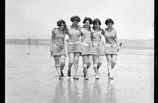 vintage 1920s beach girls revere 1930s bathing beauties interesting playing women everyday photographs between shows collection ago years