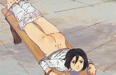 tumblr spanking mikasa anime tumbex zoe kyojin shingeki sasha armin deserved well