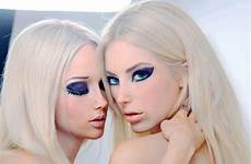 barbie human lukyanova valeria kissing woman photoshoot latest pictured another body