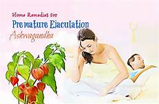 ejaculation premature remedies ashwagandha natural work