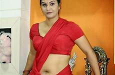 saree aunty navel apoorva hot actress red sexy show indian telugu latest spicy waist photoshoot low stills cleavage desi beautiful