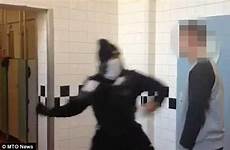 tortured prison hose inmate torture shocking videos enema man being person sprayed show liquid head footage smuggled shot rectum medieval