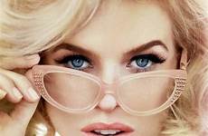 glasses eyeglasses cat fashnberry models blondes